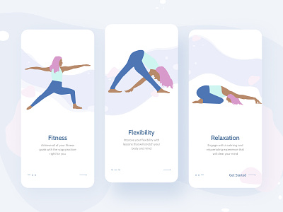 Yoga App - Onboarding Flow