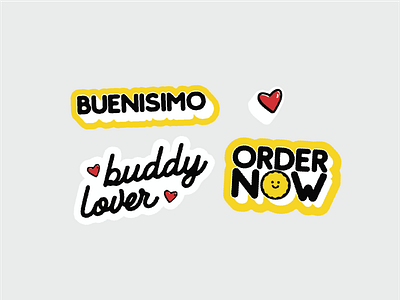 Pastelitos Buddies / Stickers