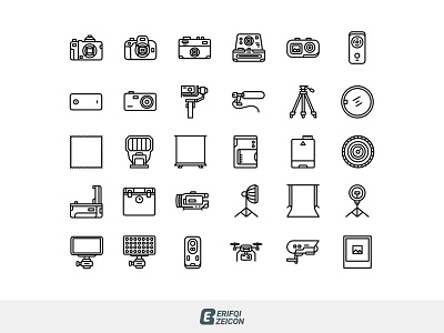 Photography and videography icon icon