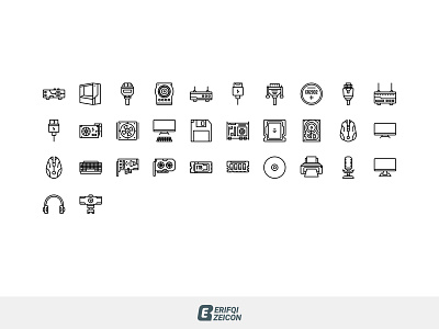 Computer Component Icon icon