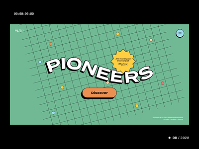 Pioneers bold cv green hiring motion msix msix orange pioneers recruitment resume vibrant wpp yellow
