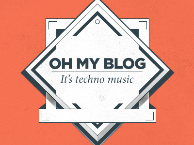 Oh my blog logo logo logotype omb