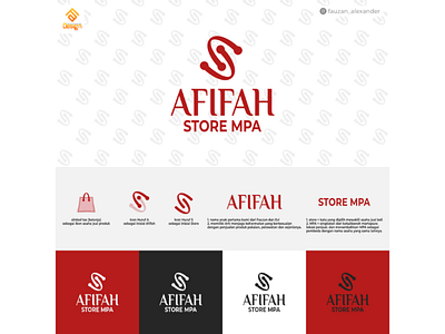 Logo for my family business afifahstore businesslogo design designservices graphicdesign logo logodesign logostore storelogo