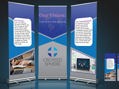 Roll up banners design