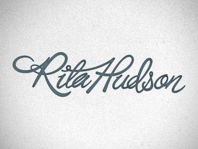 Rita Hudson - getting the full treatment.