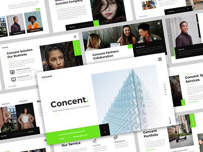Concent Business Presentation Template