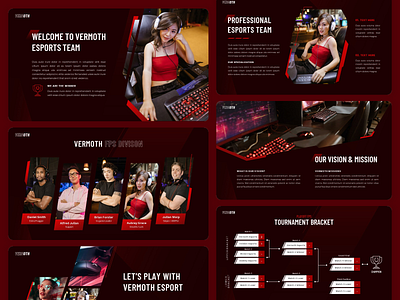 Vermoth - Esports & Gaming Presentation Template