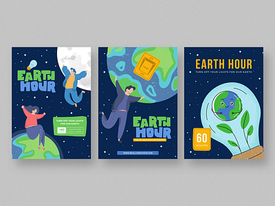 EARTH HOUR Poster Design