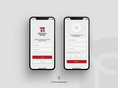 UI UX Log in/Sign In App branding design graphic design school ui uiux ux