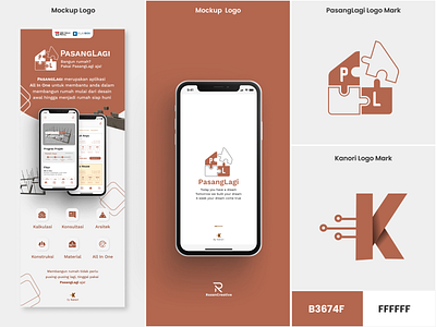 PasangLagi Building App By Kanori app branding design graphic design illustration logo ui uiux ux