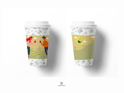 Byurger Cup Coffee branding coffee cup cupcoffee design graphic design packaging