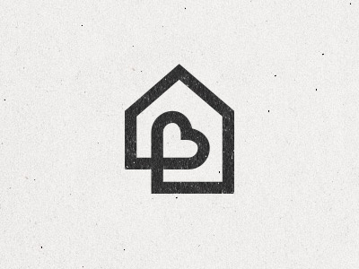 House logo house icon logo love neighbor socially