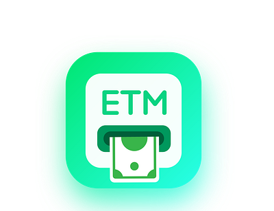 E.T.M APP Icon/Logo app icon atm money
