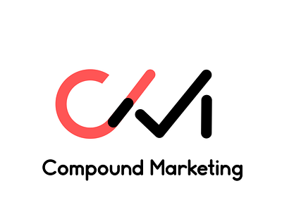 Compound Marketing modern logo cm logo logo modern logo