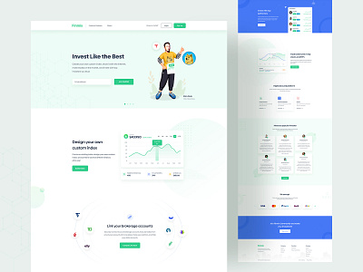 Finmix - Investment Landing Page