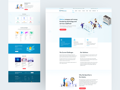 Optima Compass - Money Laundering Website