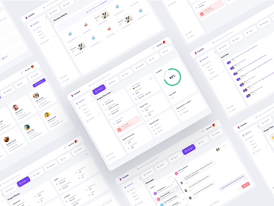 Customer Portal - Project Management Dashboard best dashboard clean coustomer creative crm dashboard dashboard design management modern portal product task trendy typograpy ui design uiux web application web app