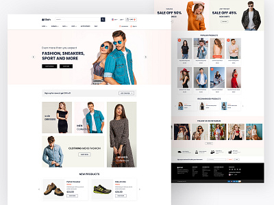 Elioh - eCommerce Website 2022 clean creative design ecommerce ecommerce app ecommerce app design ecommerce shop mobile apps mobile ui online ecommerce online shop ui uiux ux