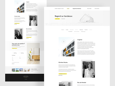 Bordeaux - Real Estate Website 2022 apartment architecture clean clean ui creative design house properties real estate landing page real estate website realestate residence trendy typography ui uiux ux web webdesign