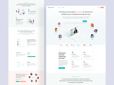 Businessly - Professional People Hiring Website 2022 clean hiring hiring platform hiring website job finder job listing job portal job search minimal modern recruitment responsive style guide trendy typography uiux ux design web design website