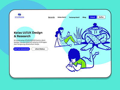 Design Landing Page Online Course design onlinecourse ui ux web webdesign webdesigner website website design