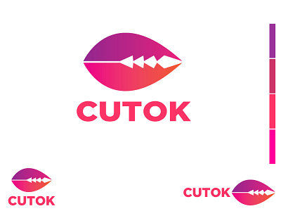 Cutok Modern Logo Design branding design fahad fdspro graphic design logo logo design logodesign md minimal modern modern design modern logo vector
