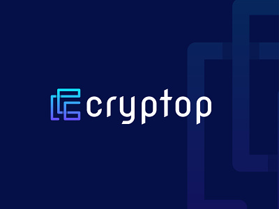 Cryptop - Crypto logo - Technology logo