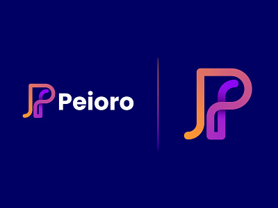 P letter logo branding design gradient logo gradient logo 2022 hire logo designer illustrator logo letter logo logo logo collection logo design logo folio logo sample logo trends modern modern logo p example logo p letter logo 2022 p logo mark trending logo design