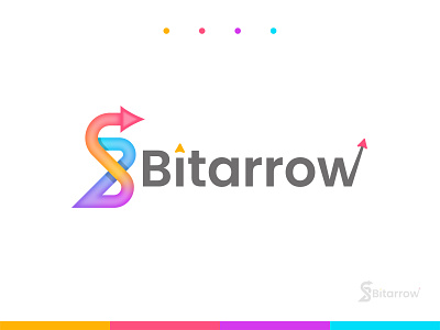 Letter B+Arrow Logo
