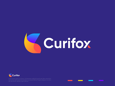 Curifox branding browser logo cfox colorful logo creative fox logo creative logo curifox design firefox logo fox c logo fox logo fox logo design gradient gradient logo logo logo design logo design2022 modern modern logo trending logo