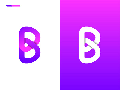 Letter B - modern logo branding