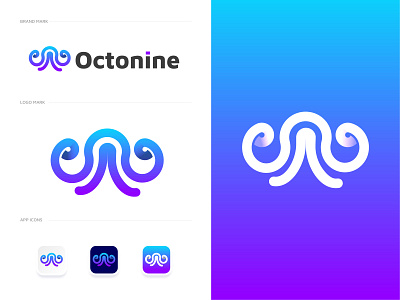 Octopus logo design