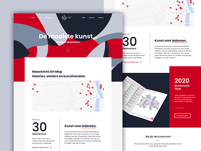 Maastricht Art Map | webdesign