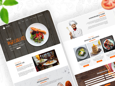 Foody Website 2021 trend restaurant restaurant app restaurant branding restaurant ui restaurant website