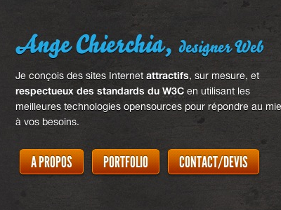 Ange Chierchia, designer Web