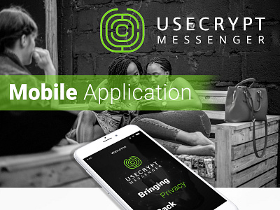 Usercrypt Mobile App branding mobile app mobile ui ui ux ux