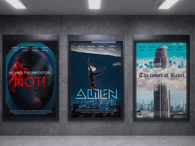 movie posters cinema graphic design movie photoshop poster