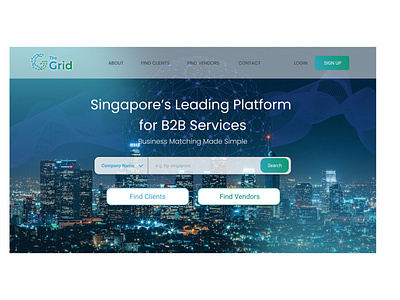 The Grid Landing Page