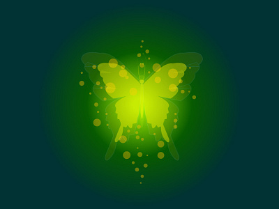 Glowing Butterfly