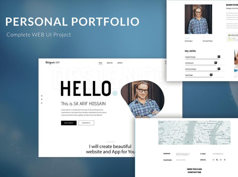 Sk. Arif Hossain | Dribbble