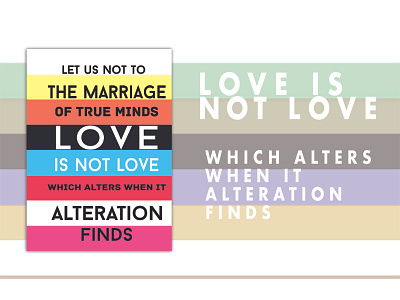 love is not love cover art design editorial design