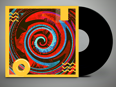 Cover Album 2 album cover cover art cubism design illustration vector