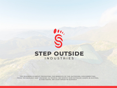 Step out side industry logo app branding design flat graphic design graphicdesign icon illustration illustrator logo logo design logodesign minimal photoshop typography ui ux vector web website
