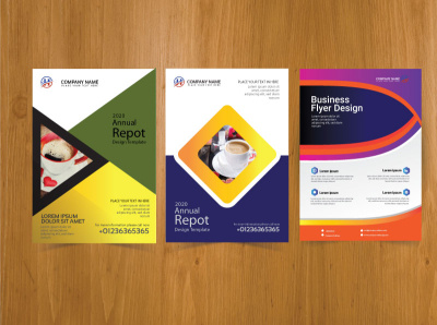 I will design business flyer, brochure, press kit