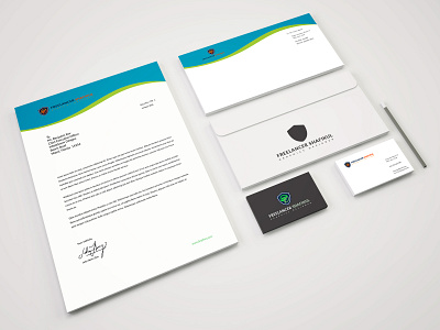 letterhead branding banner book design branding design id card illustration logo logodesign product design typography web design