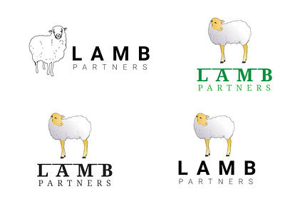 Sheep Isolated LOGO