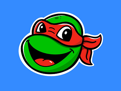 TMNT cartoon character cute design illustration ninja turtles tmnt turtle