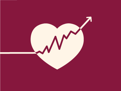 American Heart Assoc. Transformation growth transformation heart aha american heart editorial illustration