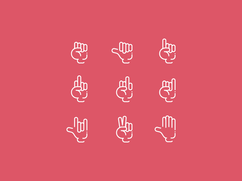 Handicons by Mark Jayvee Pabilonia on Dribbble