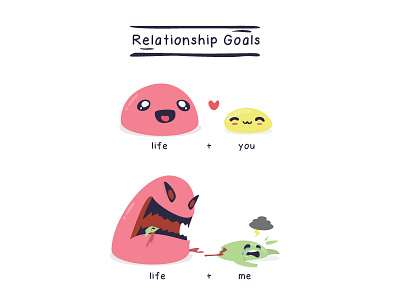 Relationship Goals icon illustration logo vector